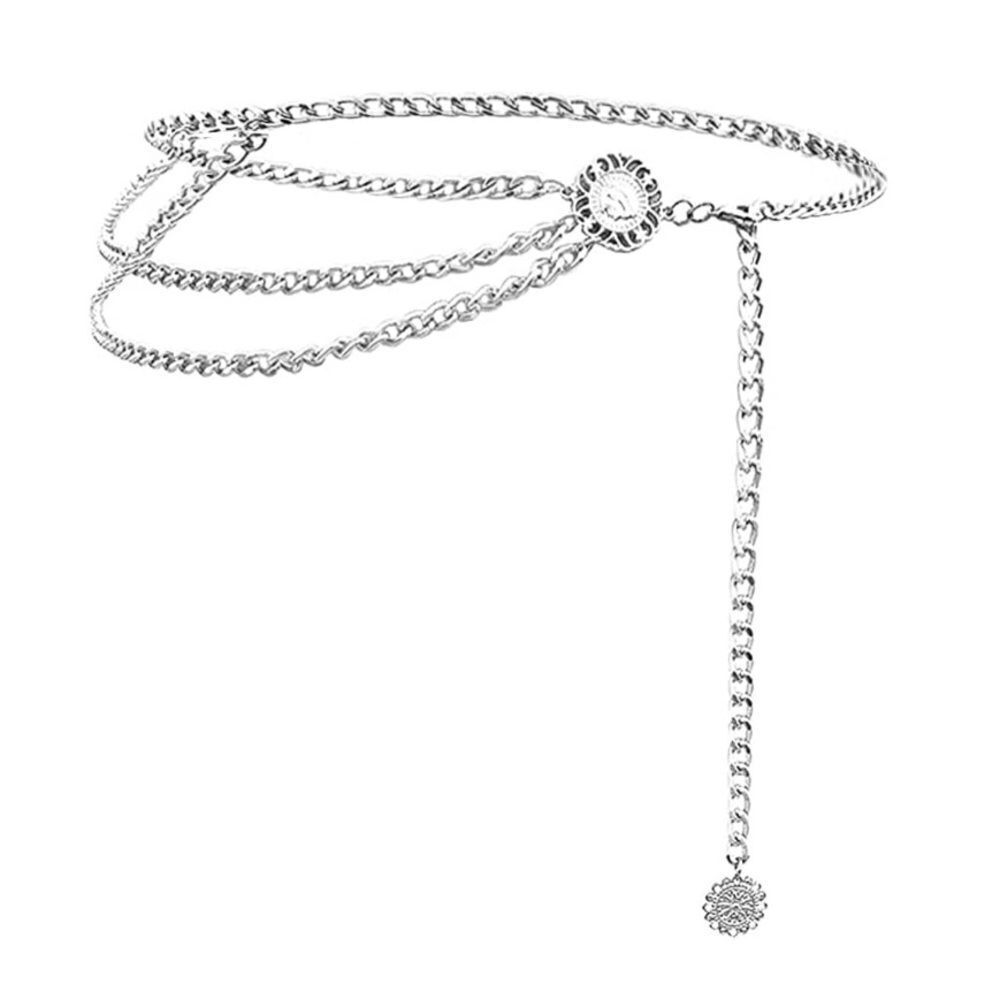 Multilayer Charm Chain Belt - Picture 4 of 7